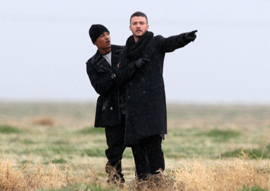 T.I. & Justin Timberlake // On location for \"Dead and Gone\" music video