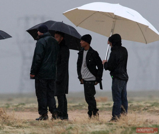 T.I. & Justin Timberlake // On location for \"Dead and Gone\" music video