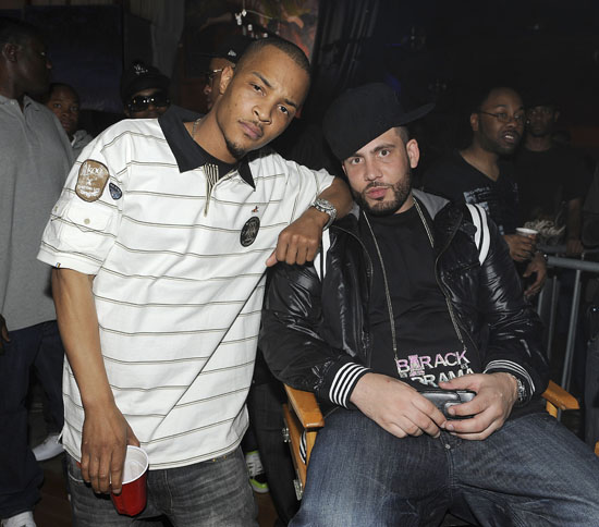 T.I. and DJ Drama // \"Daydreamin\" music video shoot