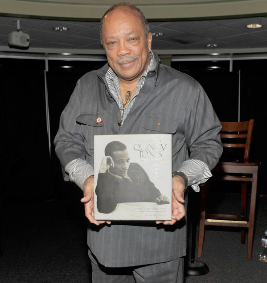 Quincy Jones // Event celebrating new book