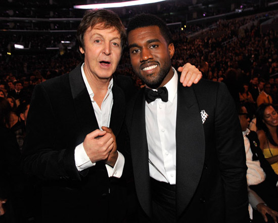Paul McCartney & Kanye West // 2009 Grammy Awards (Audience)