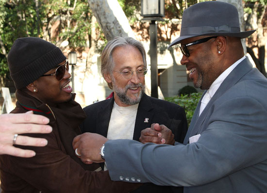 Ne-Yo, Neil Portnow and Jimmy Jam // Grammy Career Day 2009