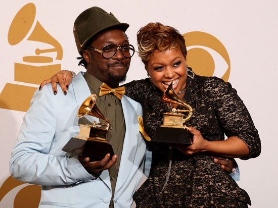 Anthony Hamilton & Chrisette Michele // 2009 Grammy Awards Press Room