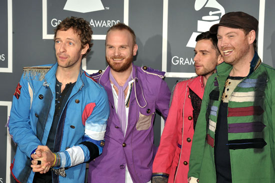 Coldplay // 2009 Grammy Awards Red Carpet