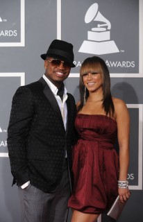 Ne-Yo and his girlfriend Tenile // 2009 Grammy Awards Red Carpet