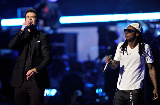 Robin Thicke & Lil\' Wayne // 2009 Grammy Awards Show