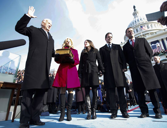 Vice President Joe Biden and Jill Biden // Inauguration \'09