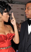 Jay-Z and Rihanna