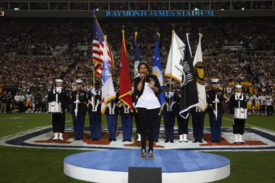 Jennifer Hudson // Superbowl XL III Pre-Game Show