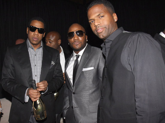 Jay-Z, Young Jeezy and AJ Calloway // \"Two Kings\" Dinner And After Party