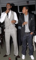 Lebron James and Jay-Z // \"Two Kings\" Dinner And After Party