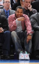 Jay-Z // Knicks vs. Cavs basketball game (02.04.09)