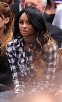 Ciara // Knicks vs. Cavs basketball game (02.04.09)