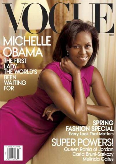 Michelle Obama // March 2009 Vogue Magazine