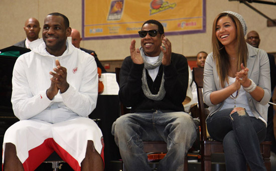 Lebron James, Beyonce and Jay-Z // Sprite Green Musical Instrument Donation in Mesa, AZ