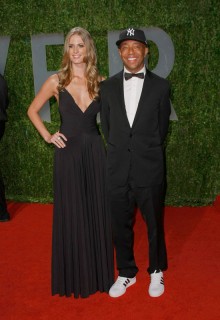 Russell Simmons & Julie Henderson // 2009 Vanity Fair Oscar Party (Red Carpet)