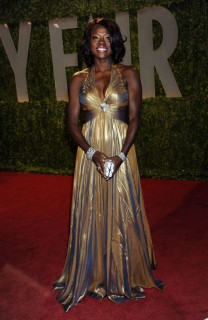 Viola Davis // 2009 Vanity Fair Oscar Party (Red Carpet)
