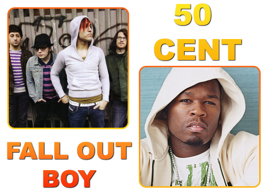 50 Cent // Fall Out boy