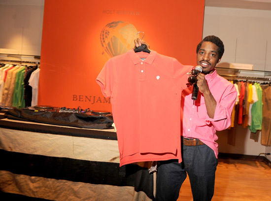 Andre Benjamin // Benjamin Bixby Menswear Spring 2009 Collection Launch in Canada