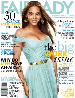 Beyonce covers Fair Lady magazine (March 2009)