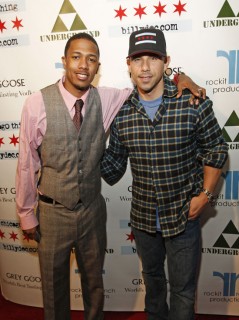 Nick Cannon & Billy Dec // Launch party for Billy Dec\'s new blog