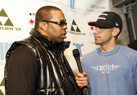 Busta Rhymes & Billy Dec // Launch party for Billy Dec's new blog