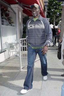 Djimon Honsou // Out & About in Los Angeles (Mar. 4th 2009)