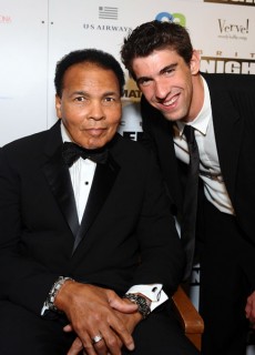 Muhammad Ali & Michael Phelps // 15th Annual Celebrity Fight Night