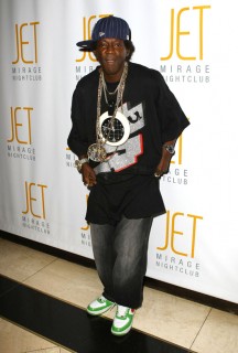 Flavor Flav at his 50th birthday party in Vegas