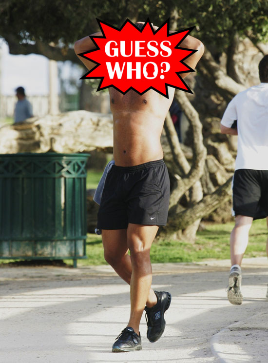 Guess Who's working out in Malibu?!