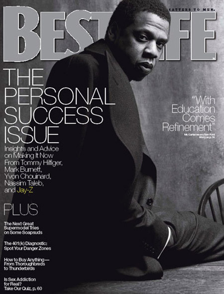 Jay-Z covers Best Life Magazine (April 2009) -- Alternate Cover