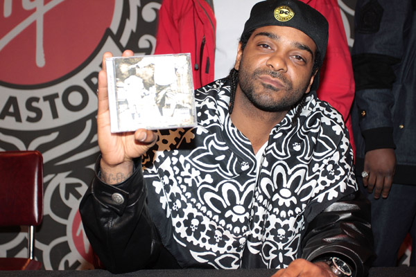 Jim Jones // "Pray IV Reign" album signing at the Virgin Megastore in NYC