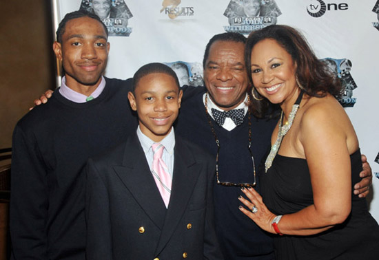 John Witherspoon, his wife and his sons // TV One's Roast and Toast for John Witherspoon