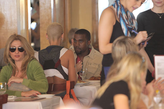 Kanye West & Amber Rose in Los Angeles (Mar. 1st 2009)