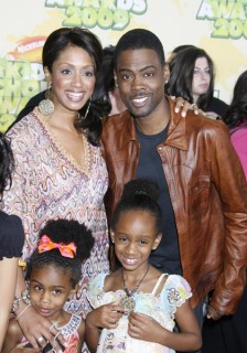 Chris Rock, his wife Malaak Compton & his daughters // 2009 Kids Choice Awards Red Carpet