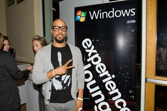 Common // Musicology 101 event sponsored by Microsoft Windows