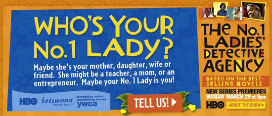 Who's Your No. 1 Lady? // "The No. 1 Ladies' Detective Agency" Contest!