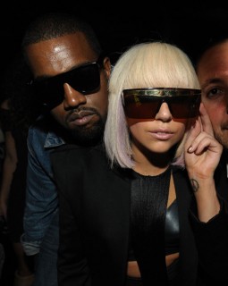 Kanye West & Lady Gaga // DJ Reflex\'s birthday party in Los Angeles