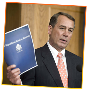 House Minority Leader John A. Boehner (Republican)
