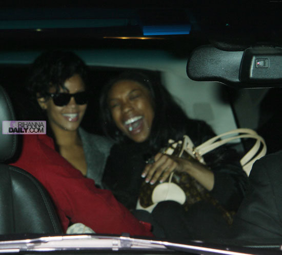 Rihanna and Brandy // Leaving Spotted Pig Restaurant