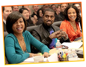 Taraji P. Henson, Kanye West & Sanaa Lathan