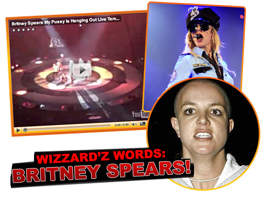 WIZZARD'Z WORDZ FOR BRITNEY SPEARS!