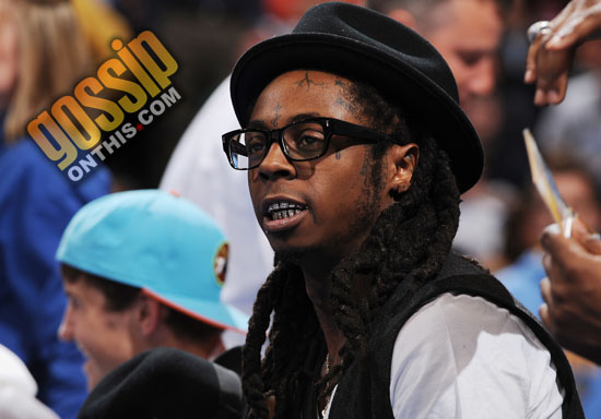 Lil Wayne New Haircut. Lil Wayne // Denver Nuggets vs