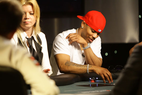 Nelly // Pokerstars\' Ante Up for Africa European celebrity poker tournament