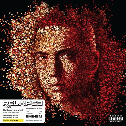 Eminem - "Relapse" album cover