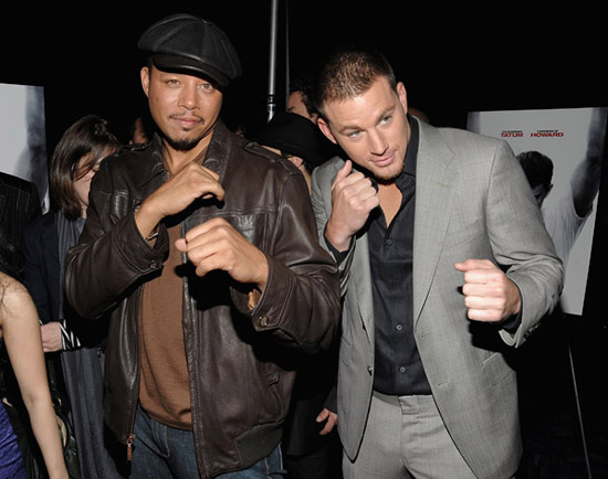 Terrence Howard & Channing Tatum // "Fighting" Premiere in New York