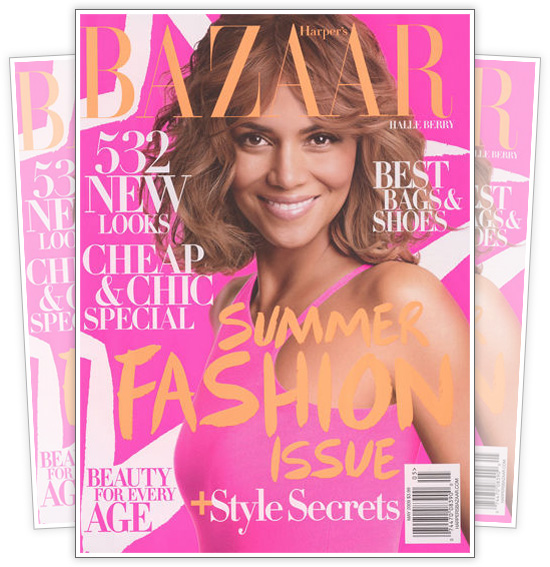 Halle Berry // May 2009 Harper's Bazaar Magazine