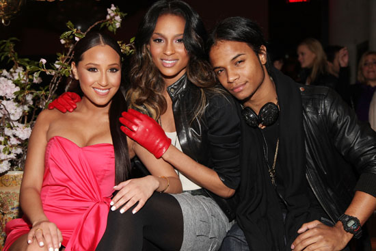 Adrienne Bailon, Ciara and Unique // Nylon Magazine 10th Anniversary Party