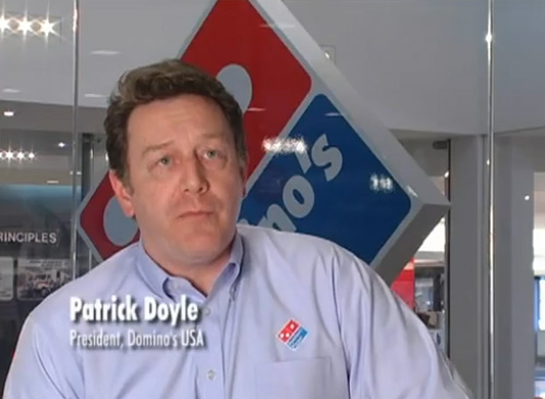 [VIDEO] Domino's USA President Patrick Doyle Responds