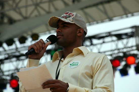 Boris Kodjoe // Earth Day on the National Mall